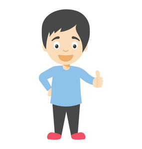 小男孩动画图片