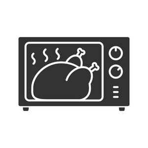 微波炉烧烤标志符号图片