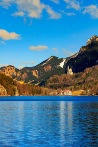 Alpsee 湖景观