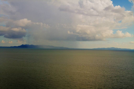 海滩天空, 风景, 自然背景