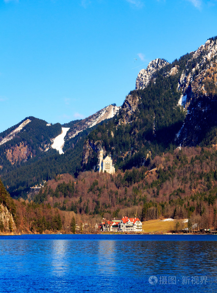 Alpsee 湖景观