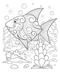 海藻游泳图片-海藻游泳素材-海藻游泳插画-摄图新视界