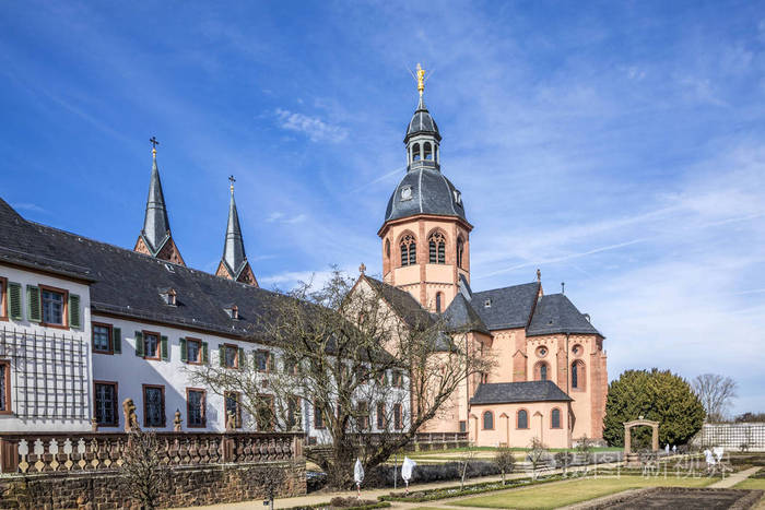 在seligenstadt,德国著名的本笃会修道院