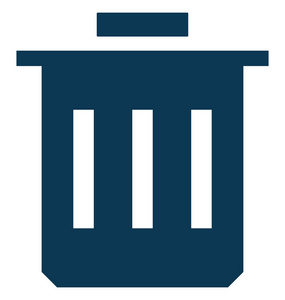 垃圾桶标志素材图片