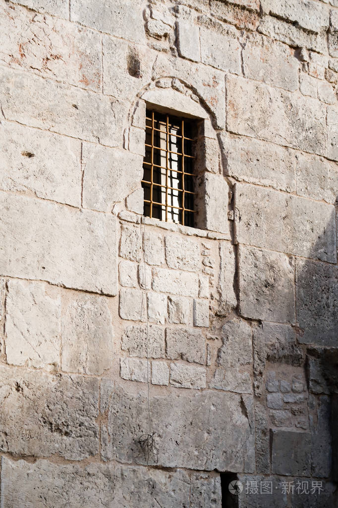 石灰石建筑旧墙