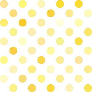 黄色的圆点的背景下，创意设计模板