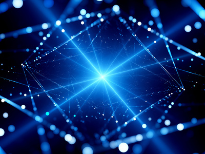 三角形粒子在黑暗的空间金闪闪发光星尘小道闪闪发光粒子在透明背景上