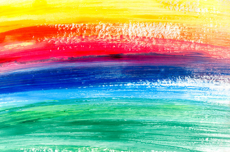 多彩多姿的水彩画画背景照片