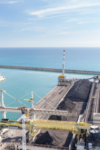 煤炭存放设施能源产业图片