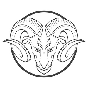 可爱白羊座图片-可爱白羊座素材-可爱白羊座插画-摄图新视界