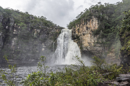 Chapada Veadeiros, 戈亚斯州, 巴西中部的大美丽瀑布景观