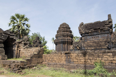 柬埔寨 Prasat Kuha Nokor 南部的高棉寺