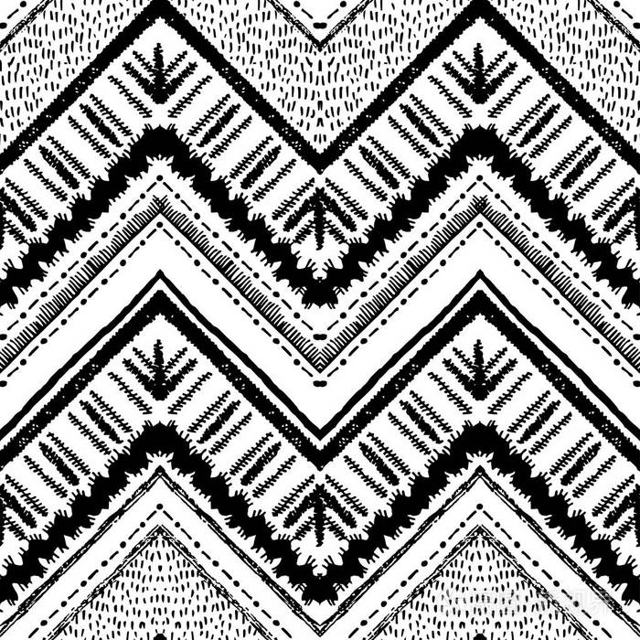 手工绘制图案.矢量字形和条纹线