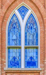 教堂彩绘玻璃装饰窗