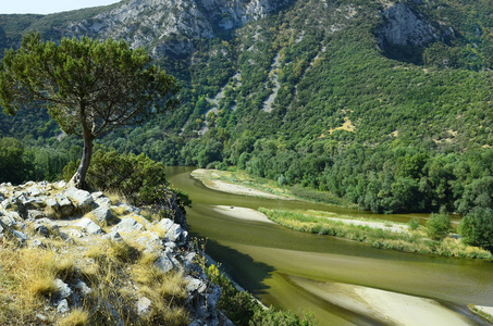 希腊，Eastmacedonia，Nestos 峡谷