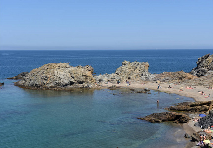 在霍乱，布拉瓦海岸赫罗纳省德角海滩海角