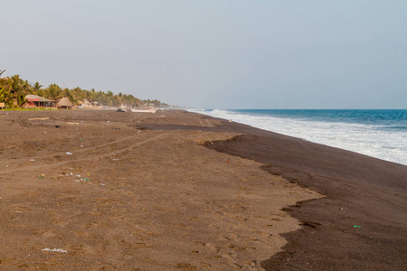 危地马拉 Monterrico 村海滩