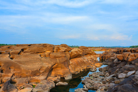 萨姆潘。泰国 ubonratchathani 大峡谷