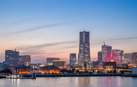 横滨贝塞德城景, 港区未来21区是横滨中环的海滨城市, 其名字的意思是 未来的港湾。