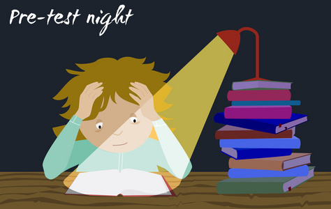 考试学生应激照片