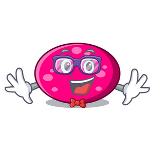 圆形卡通插画奇极椭圆字符卡通风格矢量插画照片