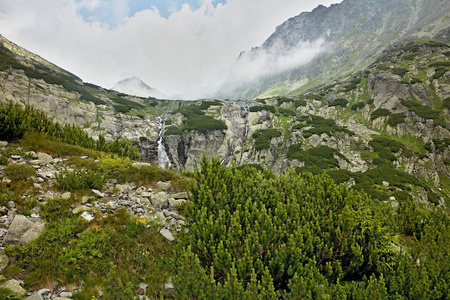 高塔特拉山区Mlynicka 谷，斯洛伐克