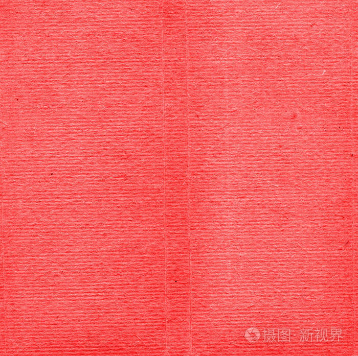 红色的纸板纹理。有用的背景