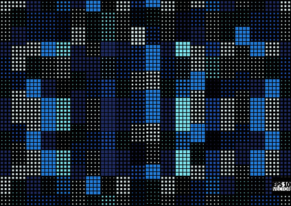 抽象的正方形像素马赛克背景.eps10 矢量图照片