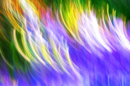 摄影艺术,明亮多彩的光条纹抽象的背景照片