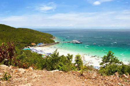 海洋 公司 亚洲 旅行 海岸 泰国 假期 美丽的 海滩 风景