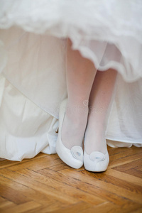 漂亮的新娘鞋