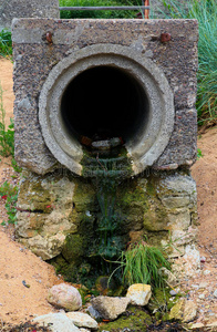 管道 环境 水泥 混凝土 污染者 自然 管道工程 排水口