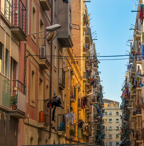 巴塞罗那的街道