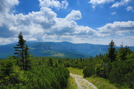 克科诺斯山脉，捷克共和国，波兰