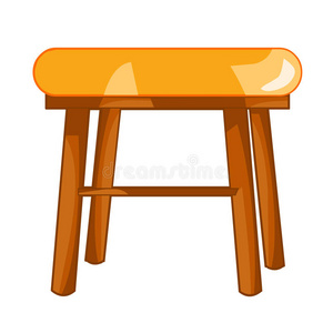 椅子独立插图