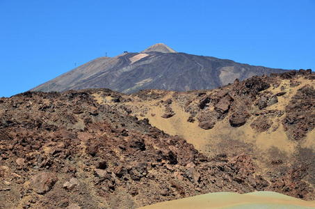 西班牙，加那利群岛，泰德国家公园，火山活动