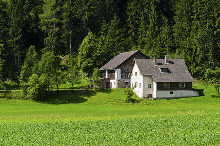 美丽的奥地利农舍