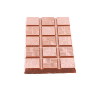 矩形棒牛奶巧克力棒.照片