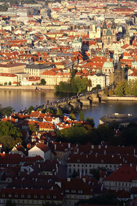 捷克共和国布拉格查尔斯桥风景