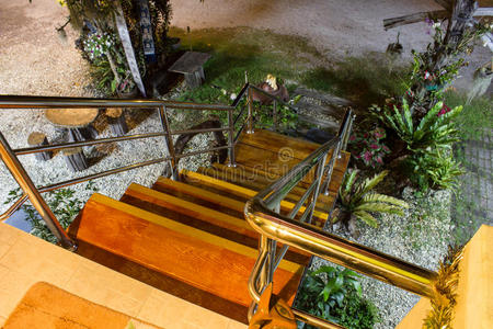 现代楼梯园林设计