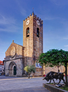 葡萄牙利马桥的老教堂