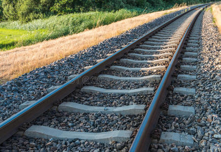 弯曲铁路素材图片大全