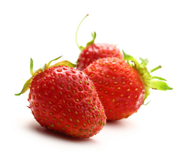 成熟草莓图片