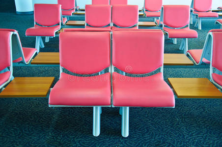 机场的空椅子
