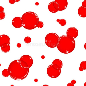 红色气泡
