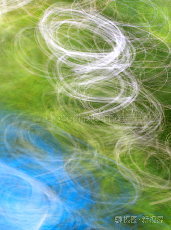 摄影艺术明亮多彩的光条纹抽象的背景