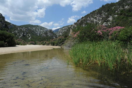 撒丁岛卡拉卢那河