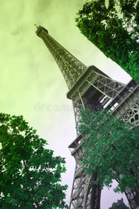 巴黎埃菲尔铁塔，