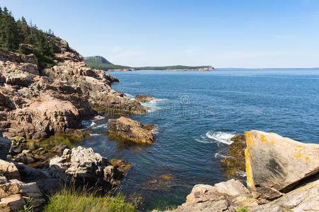 水獭岩海岸线