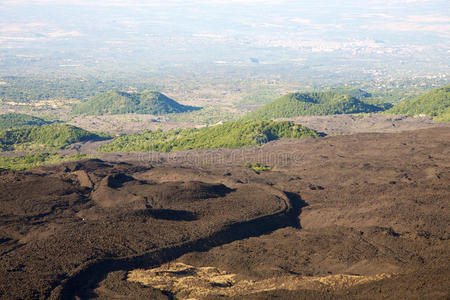 埃特纳火山图片